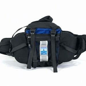 Gregory Vintage Waist Pack Made in USA Black Blue